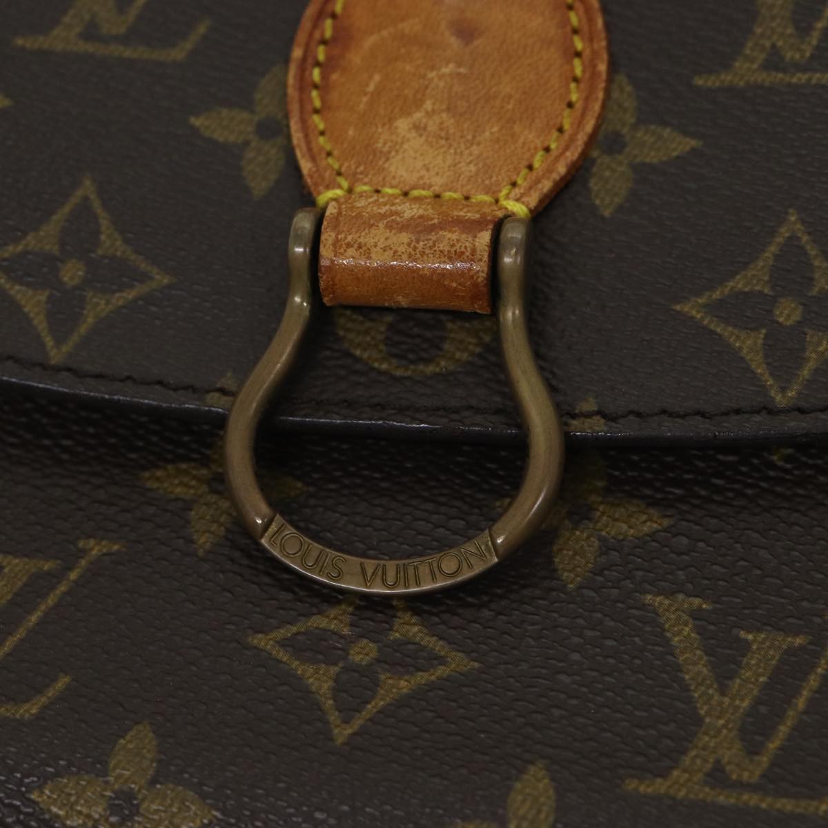 LOUIS VUITTON Monogram Saint Cloud MM Shoulder Bag M51243 LV Auth bs13549