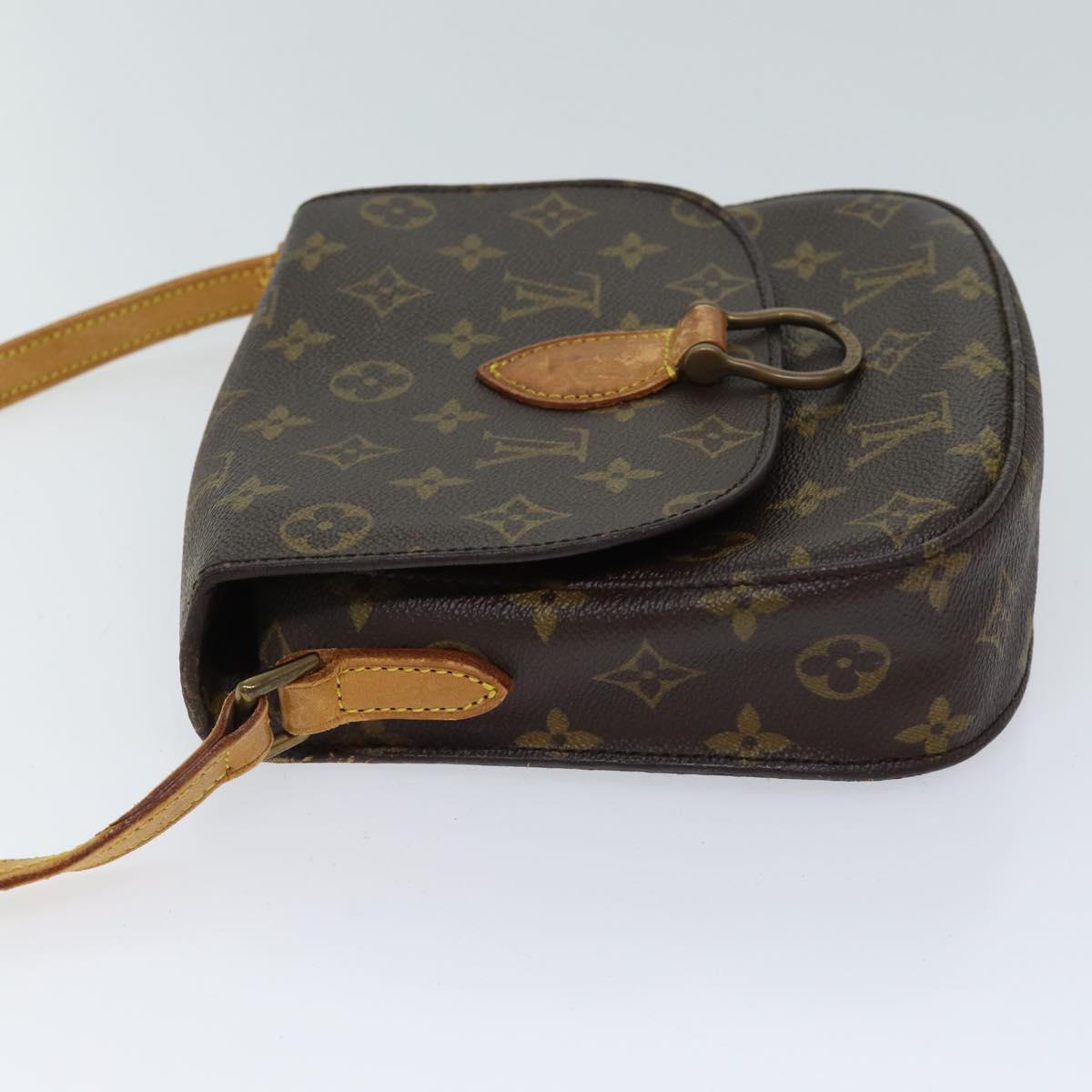 LOUIS VUITTON Monogram Saint Cloud MM Shoulder Bag M51243 LV Auth bs13549