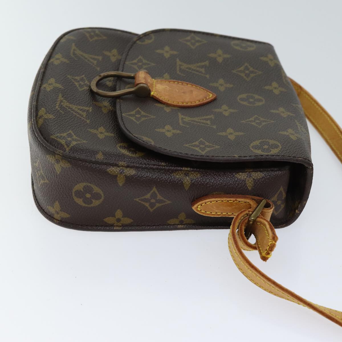 LOUIS VUITTON Monogram Saint Cloud MM Shoulder Bag M51243 LV Auth bs13549