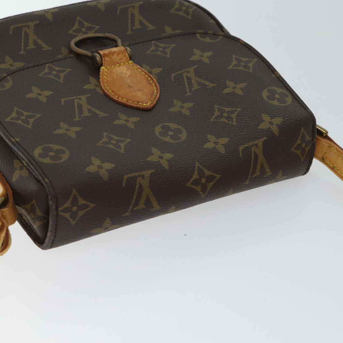 LOUIS VUITTON Monogram Saint Cloud MM Shoulder Bag M51243 LV Auth bs13549