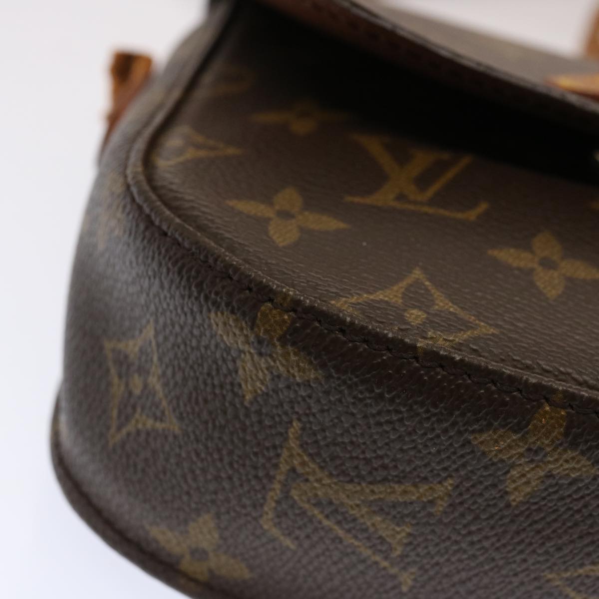 LOUIS VUITTON Monogram Saint Cloud PM Shoulder Bag M51244 LV Auth bs13562