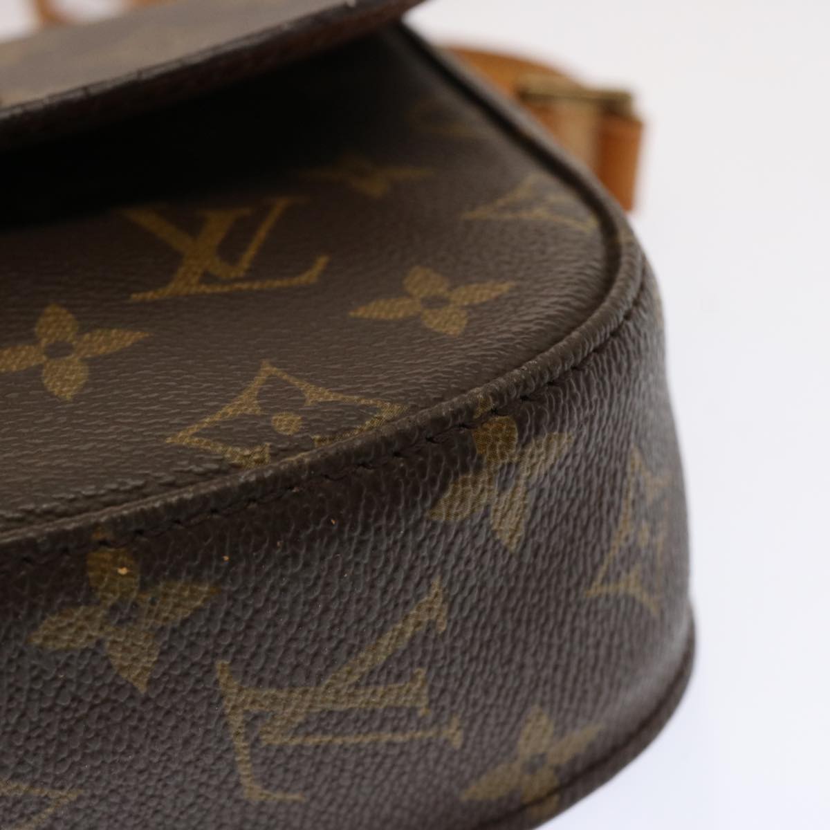 LOUIS VUITTON Monogram Saint Cloud PM Shoulder Bag M51244 LV Auth bs13562