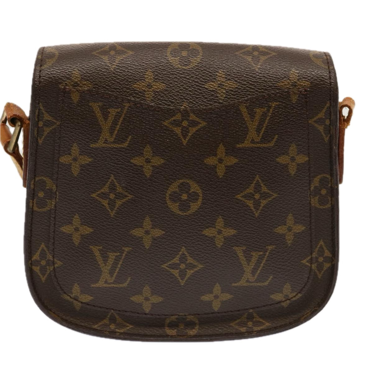 LOUIS VUITTON Monogram Saint Cloud PM Shoulder Bag M51244 LV Auth bs13562