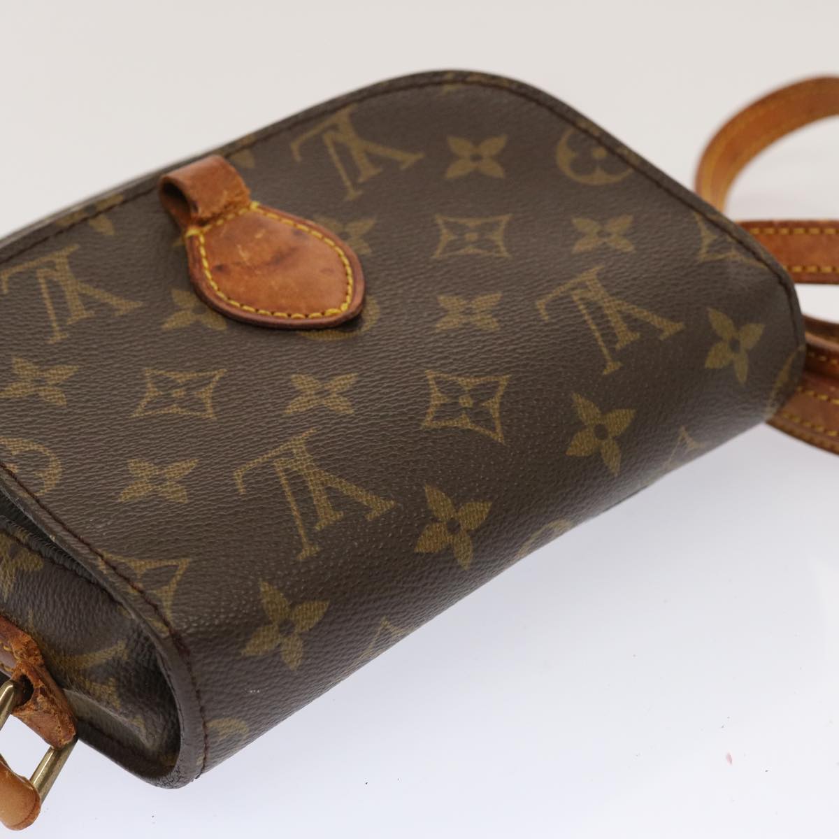 LOUIS VUITTON Monogram Saint Cloud PM Shoulder Bag M51244 LV Auth bs13562