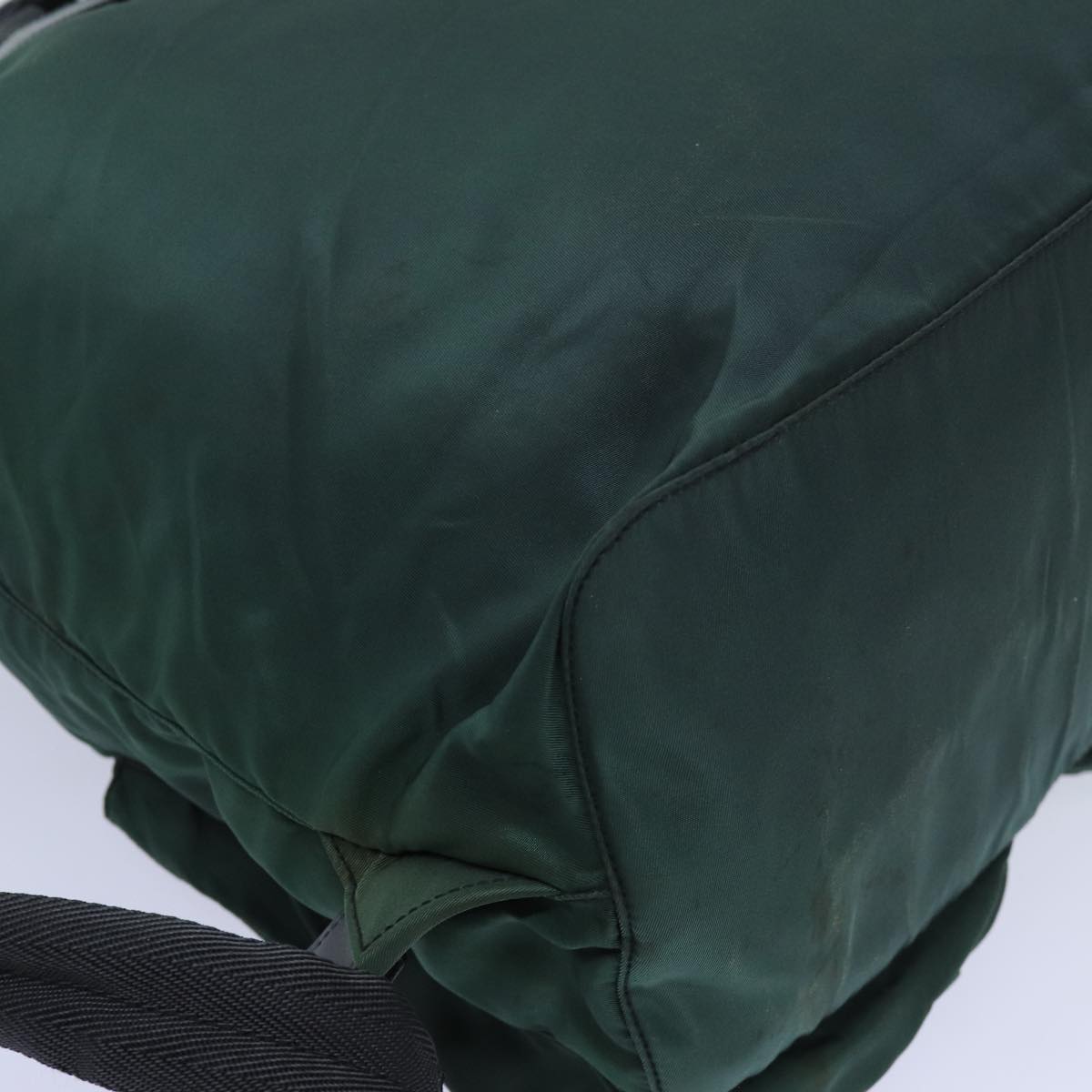 PRADA Backpack Nylon Green Auth bs13563