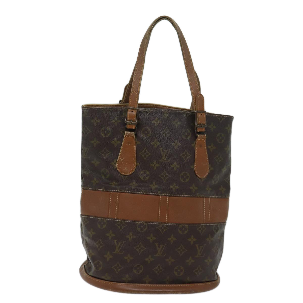 LOUIS VUITTON Monogram Bucket GM Shoulder Bag USA limited T42236 LV Auth bs13581