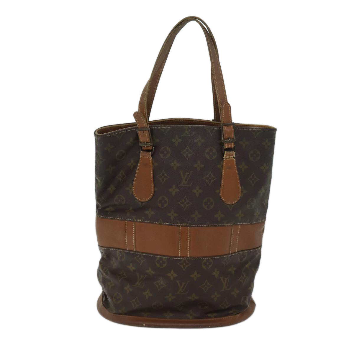 LOUIS VUITTON Monogram Bucket GM Shoulder Bag USA limited T42236 LV Auth bs13581 - 0