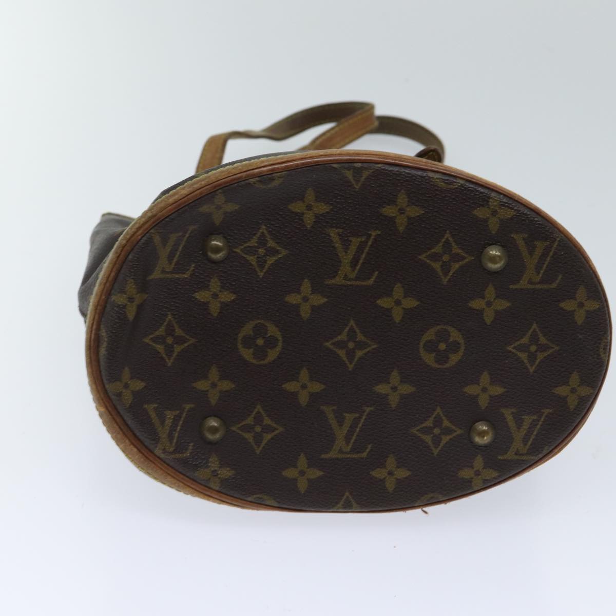 LOUIS VUITTON Monogram Bucket PM Shoulder Bag Old model M42238 LV Auth bs13582