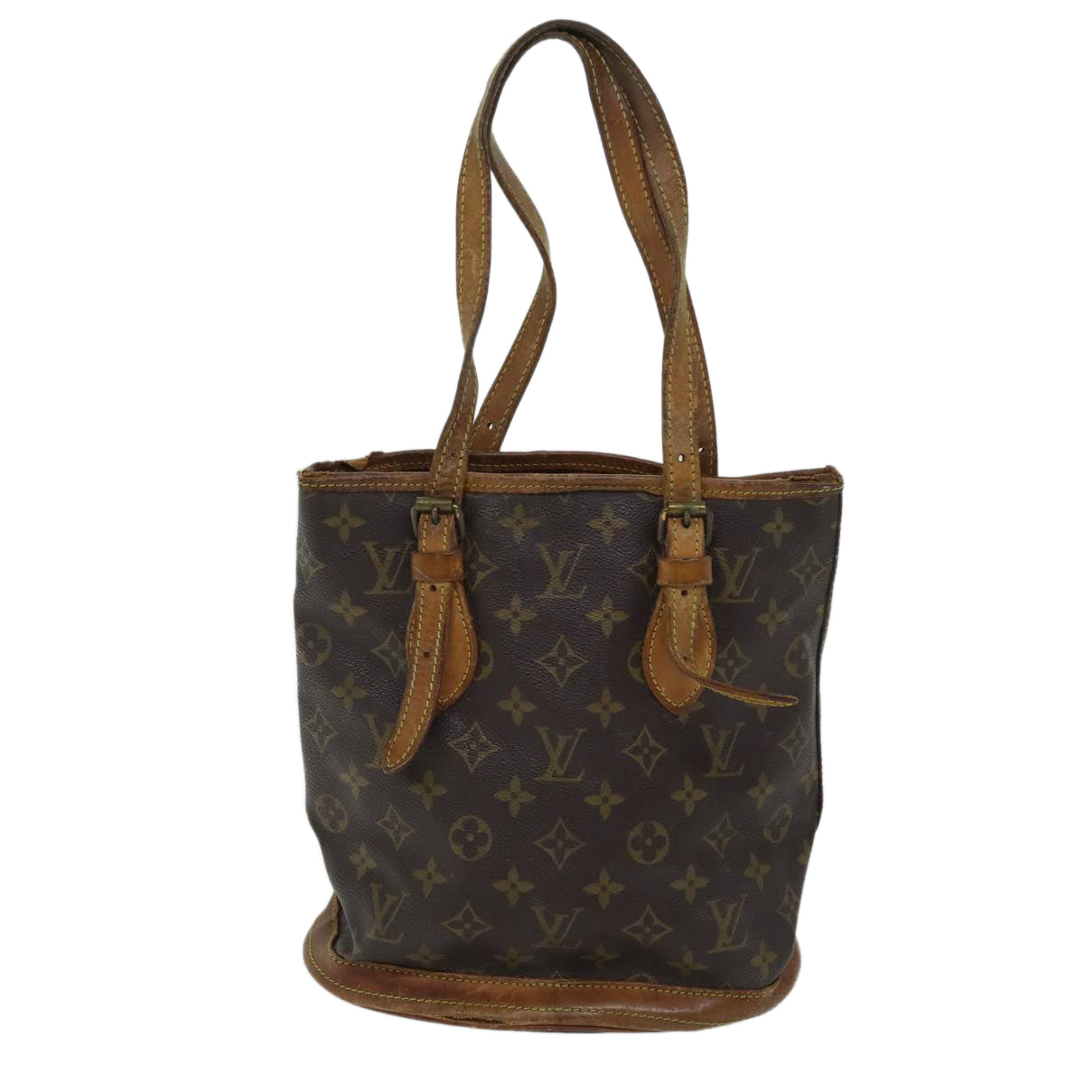 LOUIS VUITTON Monogram Bucket PM Shoulder Bag Old model M42238 LV Auth bs13582 - 0