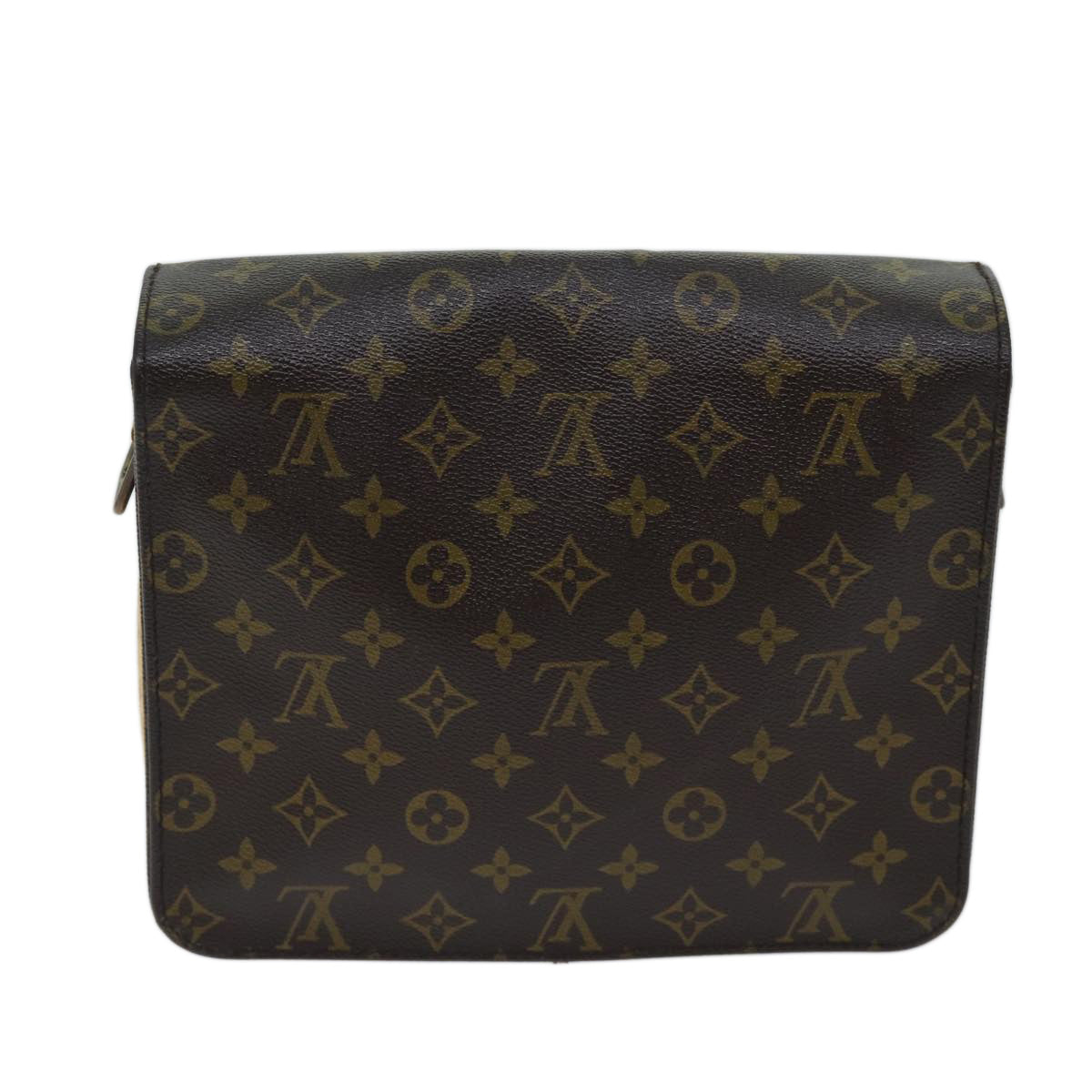 LOUIS VUITTON Monogram Cartouchiere GM Shoulder Bag M51252 LV Auth bs13584