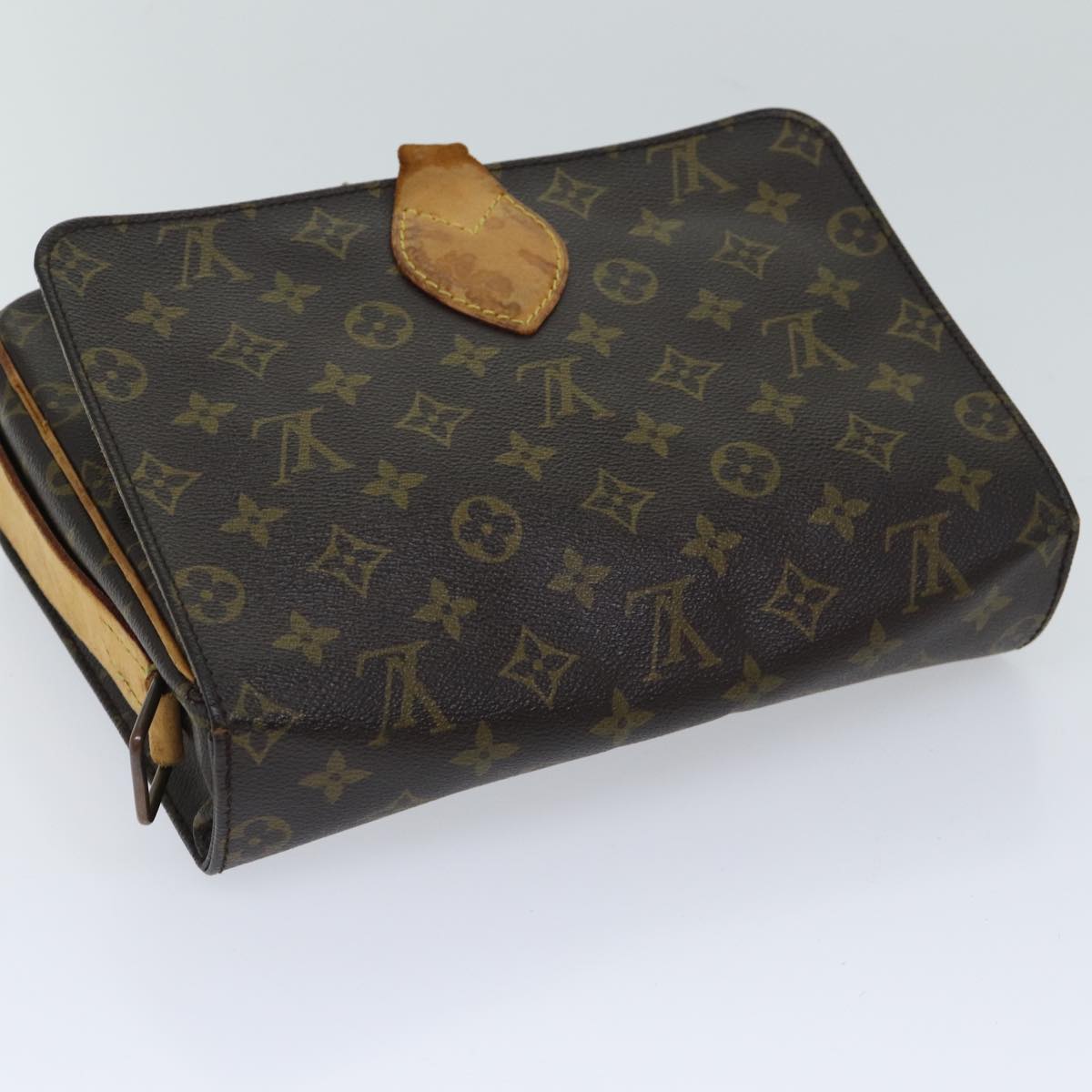 LOUIS VUITTON Monogram Cartouchiere GM Shoulder Bag M51252 LV Auth bs13584