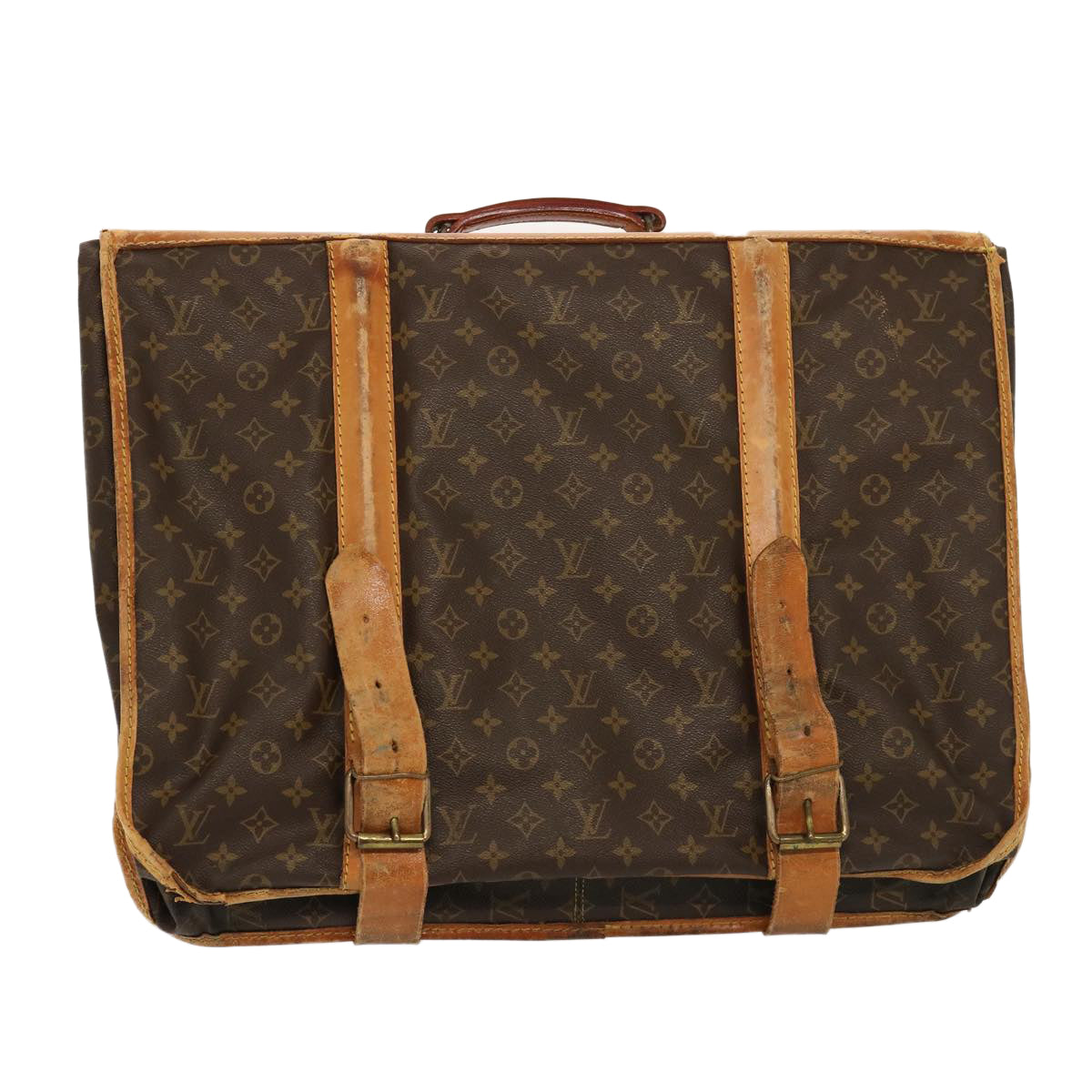 LOUIS VUITTON Monogram Suter Garment Cover M23522 LV Auth bs13589