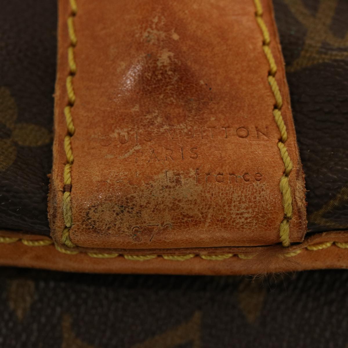 LOUIS VUITTON Monogram Suter Garment Cover M23522 LV Auth bs13589