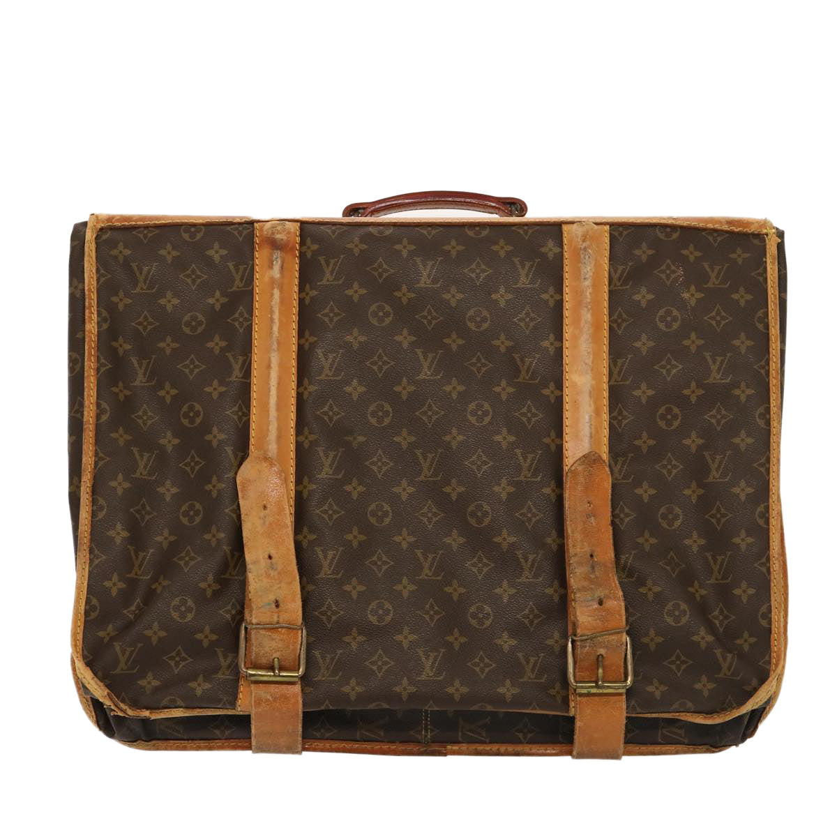 LOUIS VUITTON Monogram Suter Garment Cover M23522 LV Auth bs13589