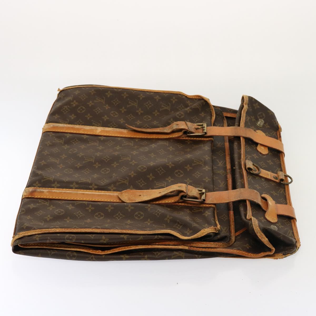 LOUIS VUITTON Monogram Suter Garment Cover M23522 LV Auth bs13589