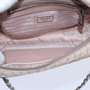 PRADA Quilted Hand Bag Nylon 2way Pink Auth bs13603-11