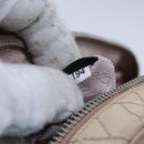 PRADA Quilted Hand Bag Nylon 2way Pink Auth bs13603-12