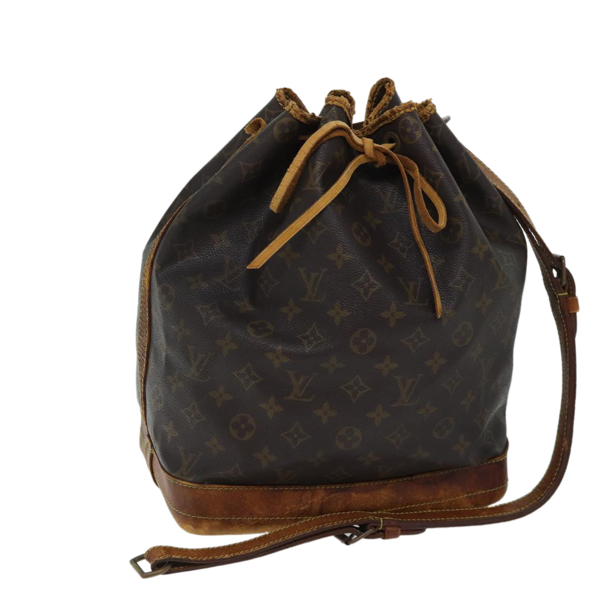 LOUIS VUITTON Monogram Noe Shoulder Bag M42224 LV Auth bs13626