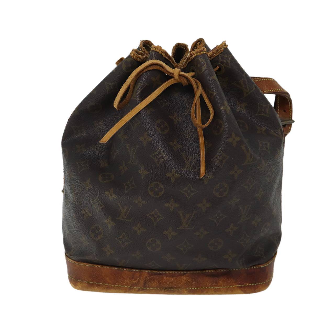 LOUIS VUITTON Monogram Noe Shoulder Bag M42224 LV Auth bs13626