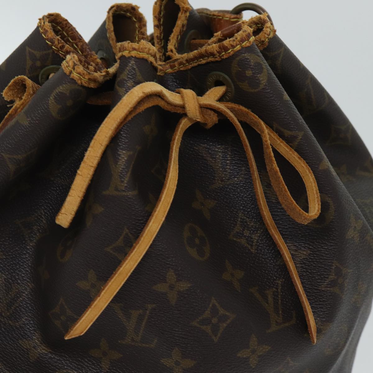 LOUIS VUITTON Monogram Noe Shoulder Bag M42224 LV Auth bs13626