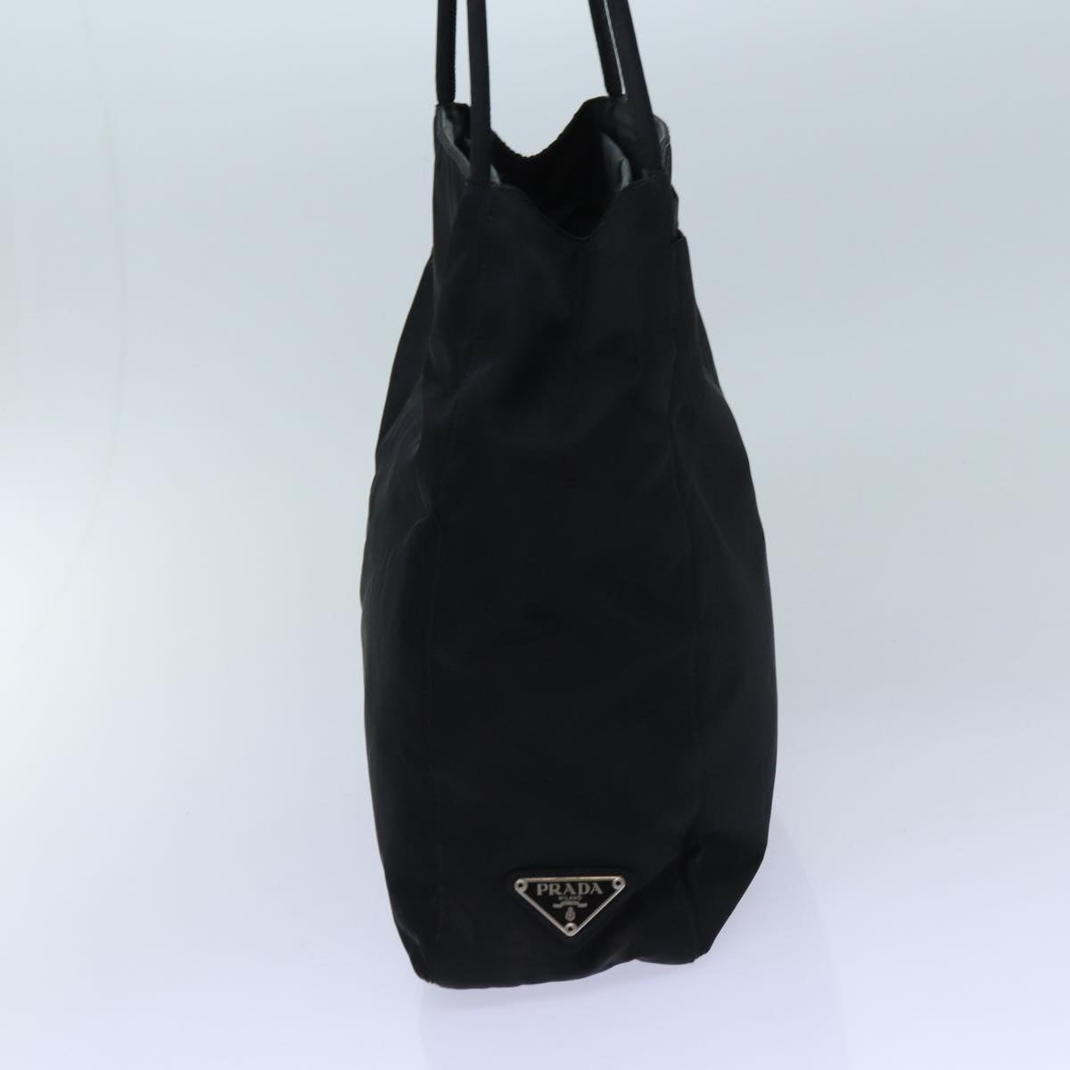 PRADA Shoulder Bag Nylon Black Auth bs13649