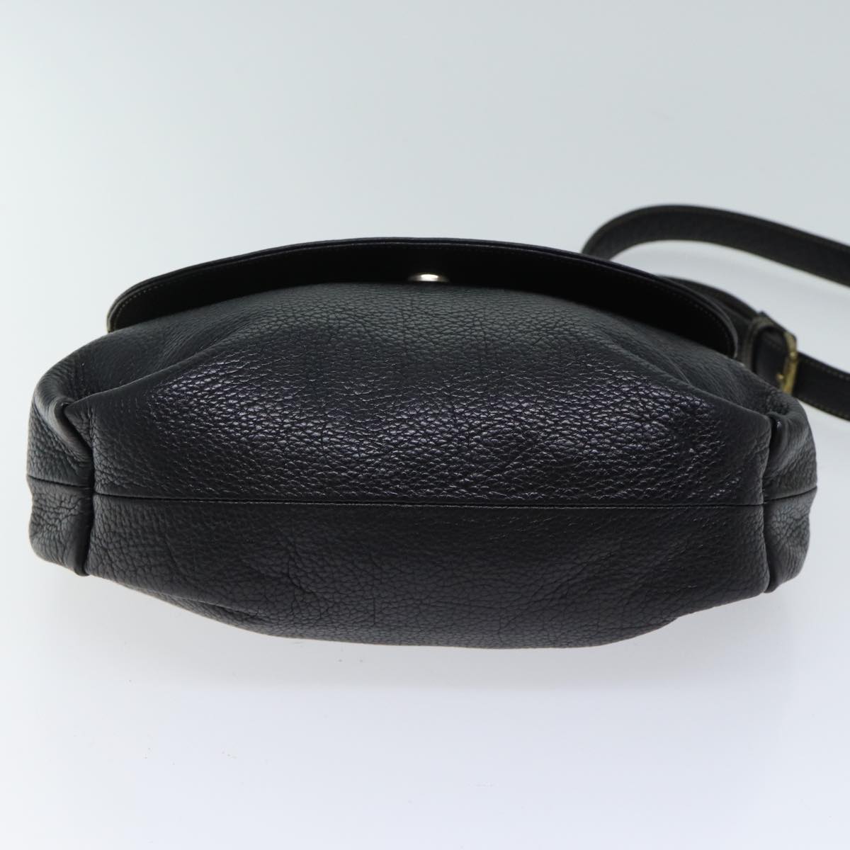 GIVENCHY Shoulder Bag Leather Black Auth bs13678