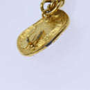 CHANEL Chain Pearl Belt metal Gold CC Auth bs13679-7