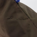 Burberrys Nova Check Blue Label Hand Bag Nylon Brown Black Auth bs13689-10