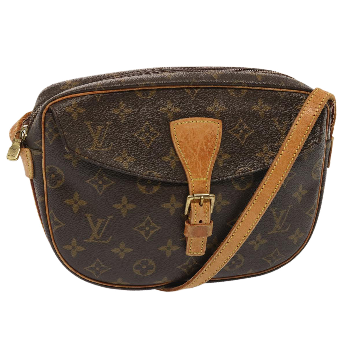 LOUIS VUITTON Monogram Jeune Fille MM Shoulder Bag M51226 LV Auth bs13741