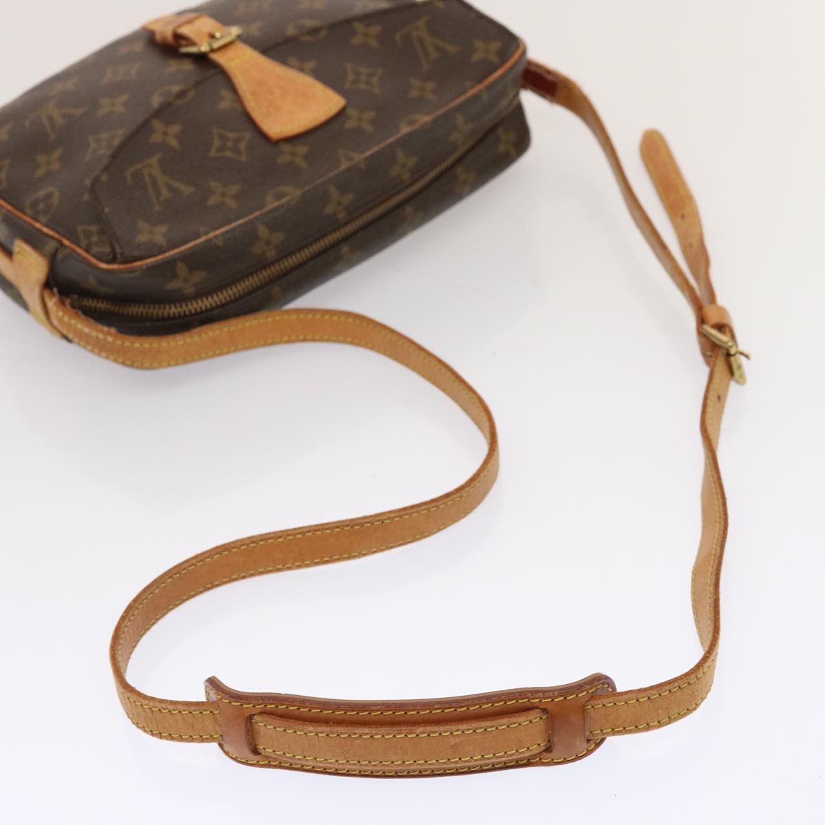 LOUIS VUITTON Monogram Jeune Fille MM Shoulder Bag M51226 LV Auth bs13741