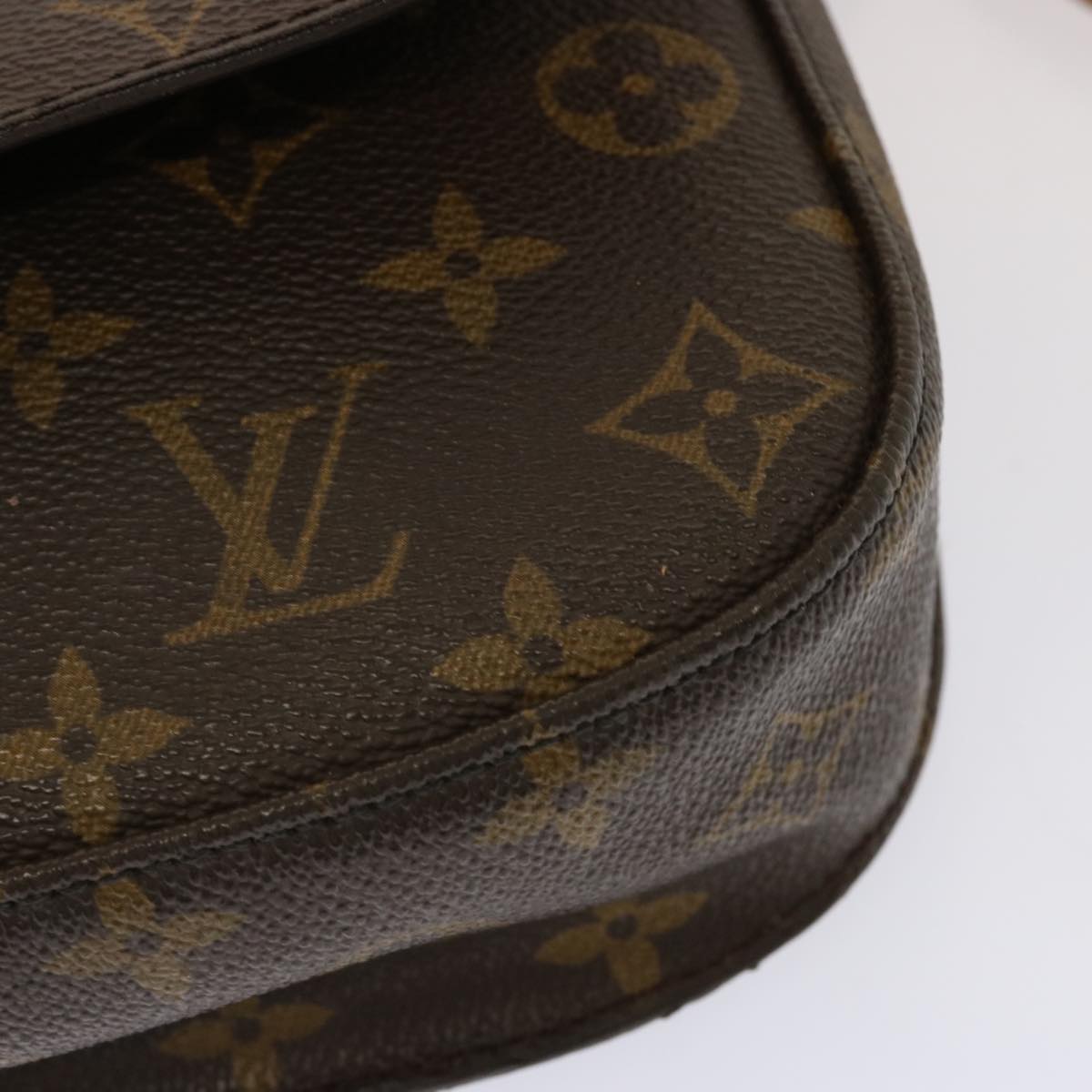 LOUIS VUITTON Monogram Saint Cloud MM Shoulder Bag M51243 LV Auth bs13743