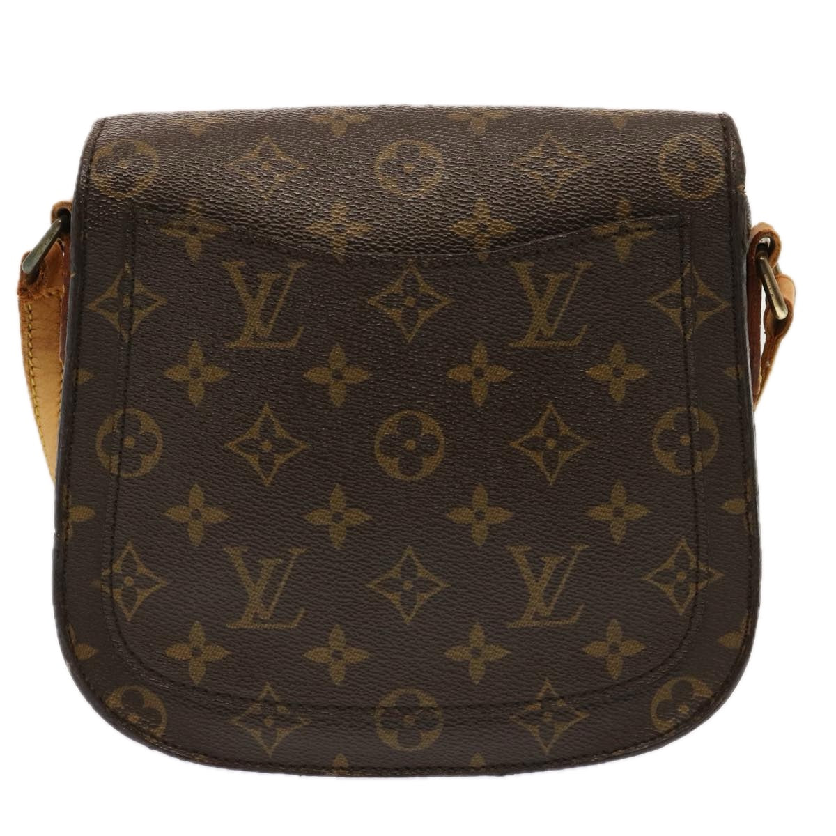 LOUIS VUITTON Monogram Saint Cloud MM Shoulder Bag M51243 LV Auth bs13743