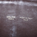CELINE C Macadam Canvas Clutch Bag Brown Auth bs13749-12