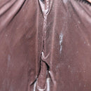 CELINE C Macadam Canvas Clutch Bag Brown Auth bs13749-11