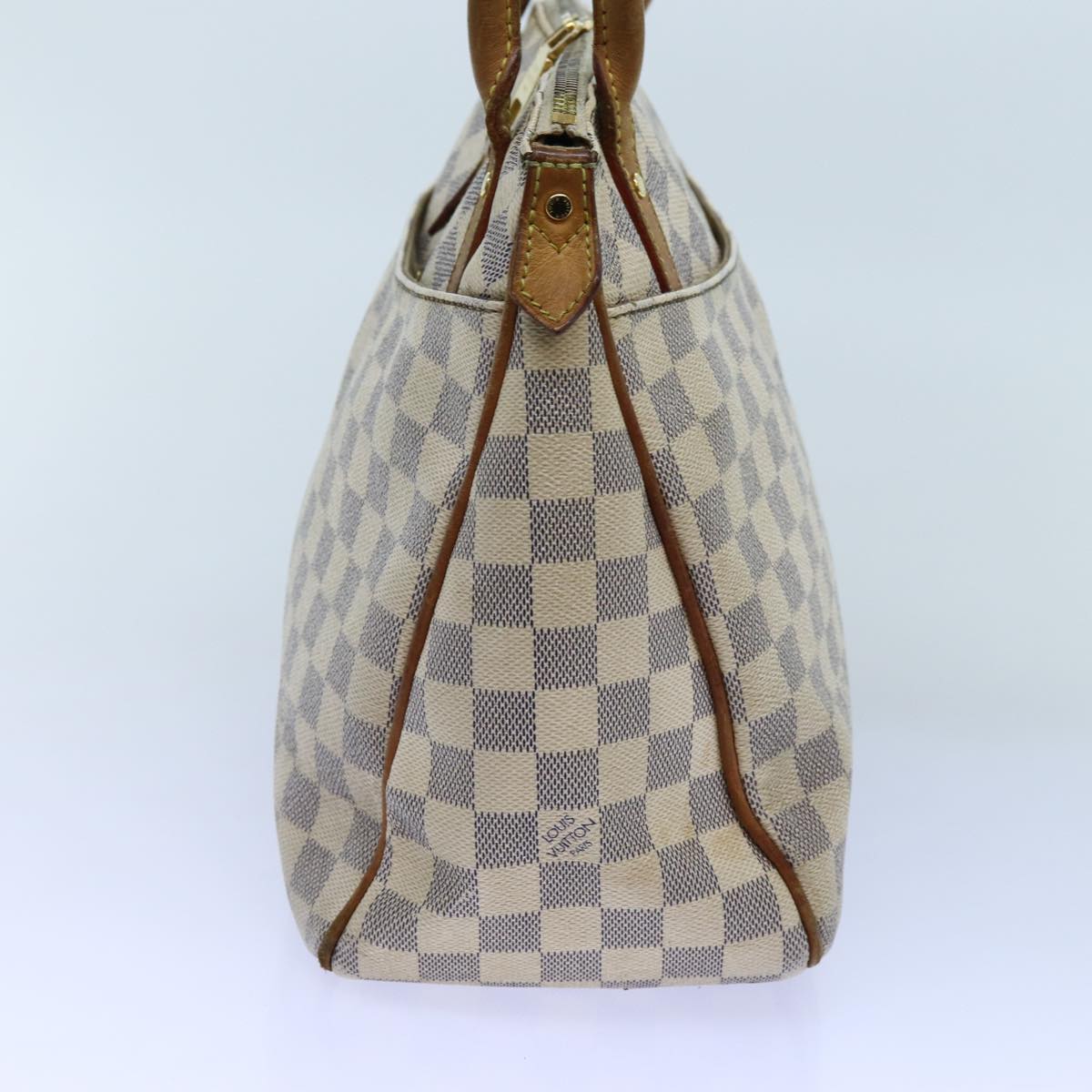 LOUIS VUITTON Damier Azur Figueri PM Shoulder Bag N41176 LV Auth bs13775