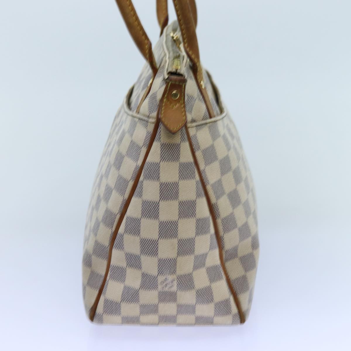 LOUIS VUITTON Damier Azur Figueri PM Shoulder Bag N41176 LV Auth bs13775