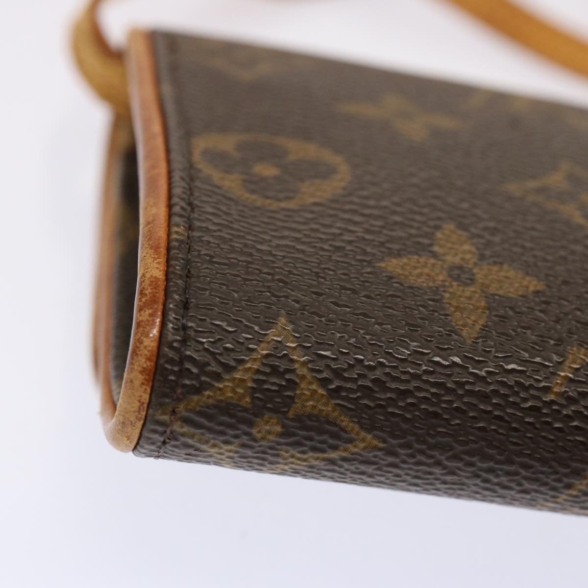 LOUIS VUITTON Monogram Pochette Twin PM Shoulder Bag M51854 LV Auth bs13776