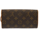 LOUIS VUITTON Monogram Pochette Twin PM Shoulder Bag M51854 LV Auth bs13776-2