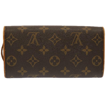 LOUIS VUITTON Monogram Pochette Twin PM Shoulder Bag M51854 LV Auth bs13776 - 0