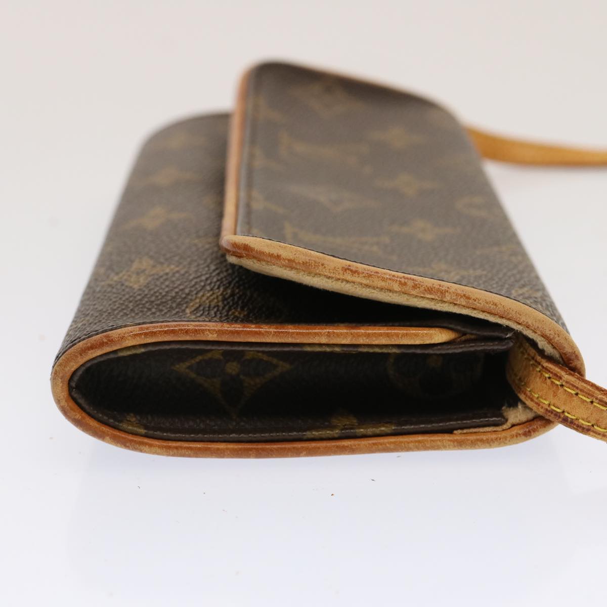 LOUIS VUITTON Monogram Pochette Twin PM Shoulder Bag M51854 LV Auth bs13776