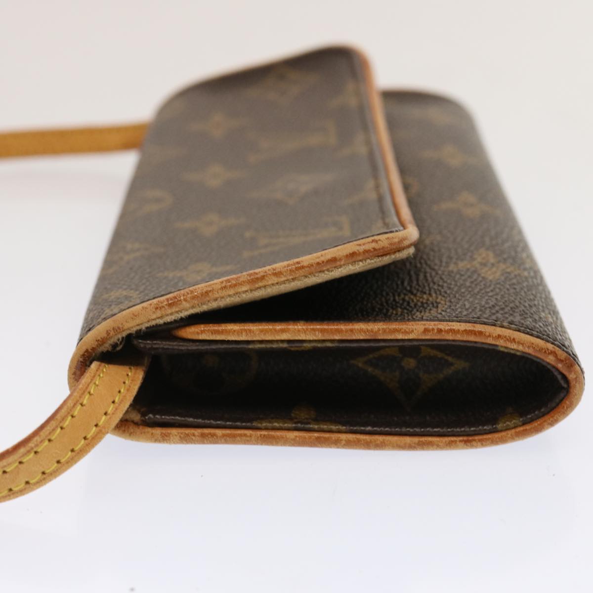 LOUIS VUITTON Monogram Pochette Twin PM Shoulder Bag M51854 LV Auth bs13776