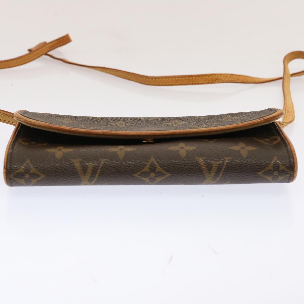 LOUIS VUITTON Monogram Pochette Twin PM Shoulder Bag M51854 LV Auth bs13776