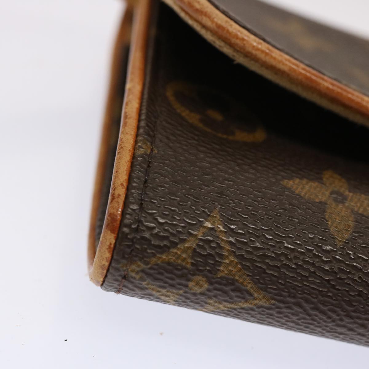 LOUIS VUITTON Monogram Pochette Twin PM Shoulder Bag M51854 LV Auth bs13776