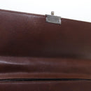 Salvatore Ferragamo Hand Bag Leather 2way Brown 001 2865 1657 Auth bs13795-10