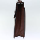 Salvatore Ferragamo Hand Bag Leather 2way Brown 001 2865 1657 Auth bs13795-4