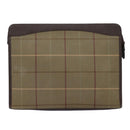 Burberrys Nova Check Clutch Bag Canvas Brown Auth bs13823-2