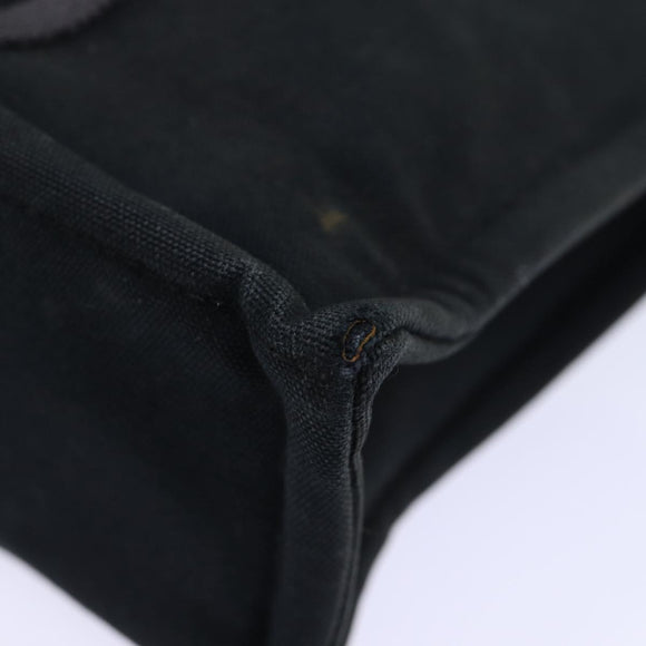 HERMES Fourre Tout PM Hand Bag Canvas Gray Auth bs13840