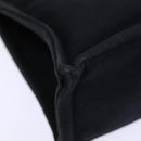 HERMES Fourre Tout PM Hand Bag Canvas Gray Auth bs13840-15