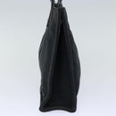 HERMES Fourre Tout PM Hand Bag Canvas Gray Auth bs13840-4