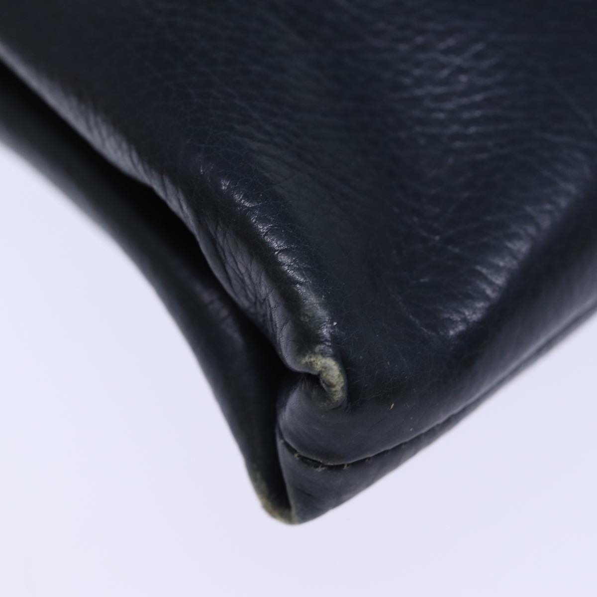 Salvatore Ferragamo Shoulder Bag Leather Green Auth bs13866